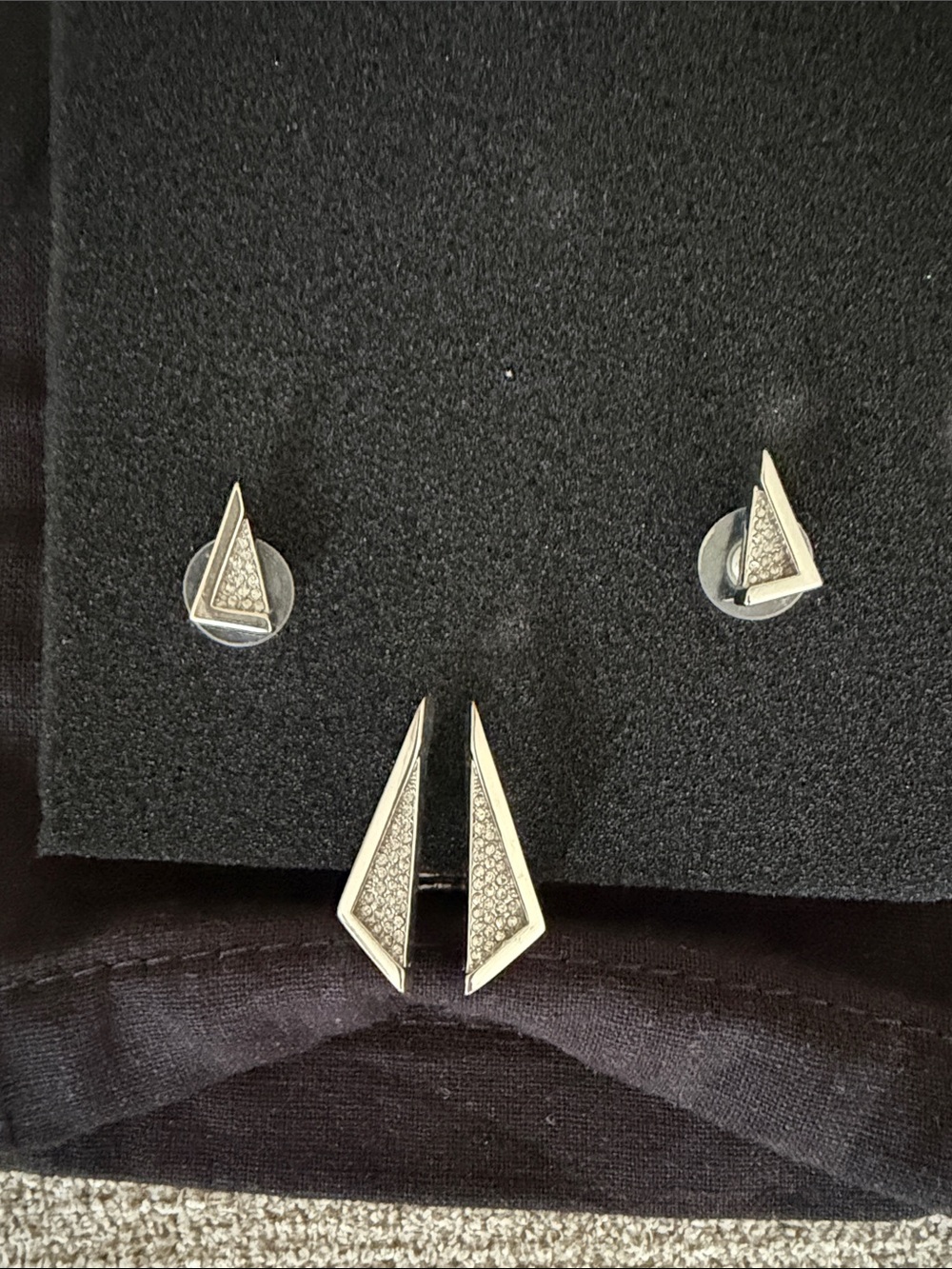 Vince Camuto Geometric Jewelry Set – Earrings & Ring